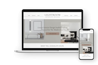 design your showit website, showit website design, showit template