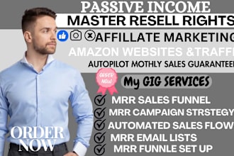 promote master resell right courses, road map,  with email marketing