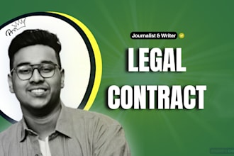 draft perfect legal contracts, agreements, nda, privacy policy