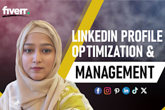 do linkedin profile optimization, content creator, post copywriting, ghostwriter