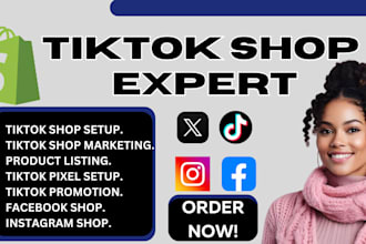 fix tik tok shop manage tiktok shop  setup tiktok shop dropshipping marketing
