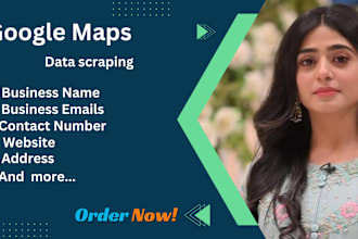 scrape google map for lead generation ,b2b data extraction