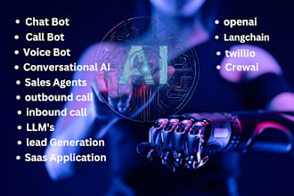 build chatbot voice bot sales agent and ai systems