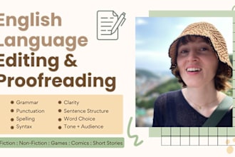 proofread, edit, and rewrite your documents