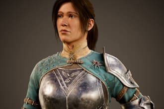 turn 2d image to nft character,sculpt 3d model,nsfw,stylized,rig3d,blender,unity