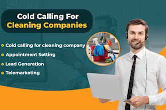 do cold calling for janitorial cleaning companies