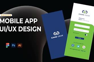 do creative mobile app UI  design