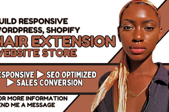 hair extension website, hair extension store, hair extension wordpress, shopify