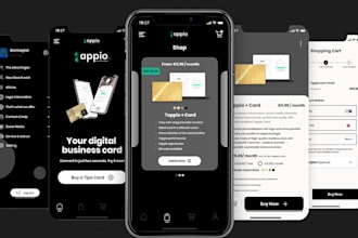 develop nfc app, nfc business card, digital card, nfc website, nfc payment app