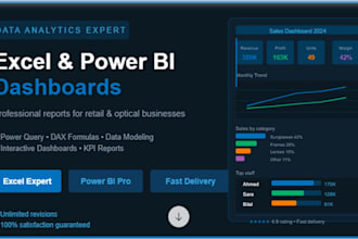 build an interactive excel dashboard with power query, pivot, vba and macros