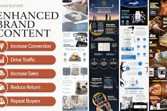 design premium amazon ebc enhanced brand content and a plus content