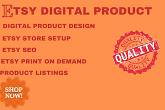 etsy listings etsy SEO digital product etsy shop setup etsy