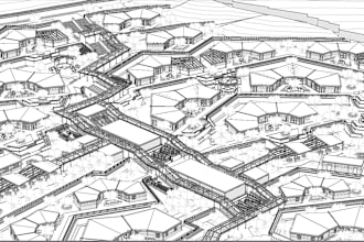 do a land bim model by revit