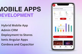 develop android and ios apps using ionic angular