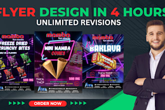 design professional flyer for your business