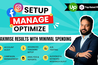 setup facebook ads and instagram ads for leads and sales