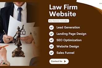 lawyer leads attorney landing page notary website law firm website legal website