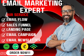 be your email marketing expert in klaviyo convertkit keap mailerlite mailchimp