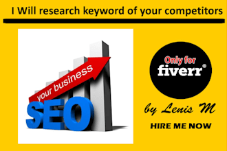 research keyword of your competitors