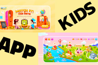 develop kid learning app kids app game educational app school app mobile game