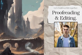 proof and edit your work with passion