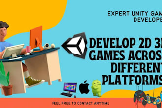 professional unity game development custom game development