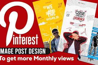 design pinterest posts to increase views