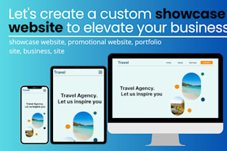 create a custom showcase website for your business