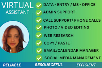 be your virtual assistant for all administrative needs