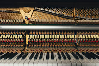 compose original piano cinematic music