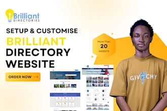 setup brilliant directory website wordpress directory website business directory