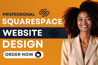 design squarespace website, build, edit design modify create squarespace website