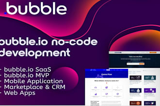 bubble io app developer, bubble app developer, bubble io, bubble saas, bubble