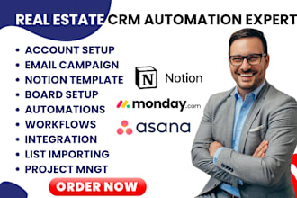 setup monday com automation notion template asana project management integration