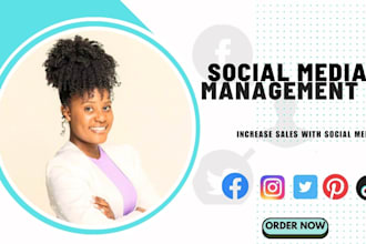be your social media marketing manager and content creator