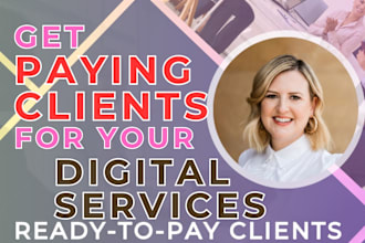 find paying clients for your digital services