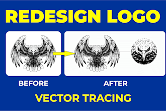 vector tracing, image vectorization, logo vectorization