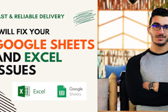 fix your google sheets or excel problems