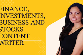 write engaging stock market articles with SEO keywords