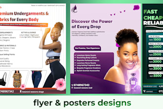 create motion flyer using motion graphics