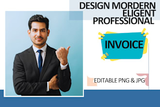create editable professional invoice templates