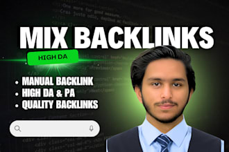 help you rank with high authority mix of SEO backlinks