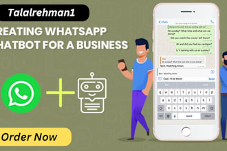 develop whatsapp chatbot for your business