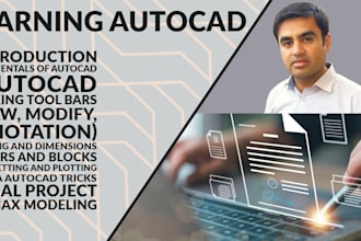 teach you online autocad 2d 3d and 3ds max