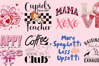design tshirts for etsy and other print on demand platforms in bulk