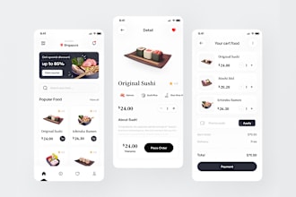 do professional mobile app design, prototype using figma