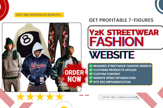design branded streetwear clothing hoodies sneakers shirts y2k fashion website