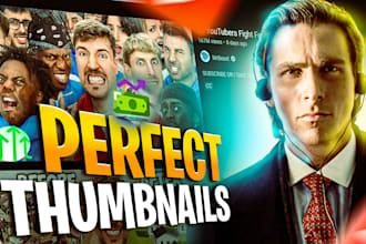create amazing youtube thumbnail in your taste