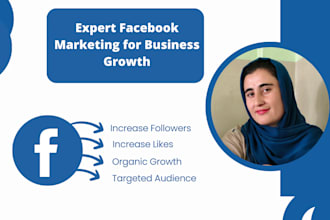be your expert facebook marketing for business growth