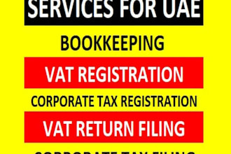 do uae vat, corporate tax and bookkeeping